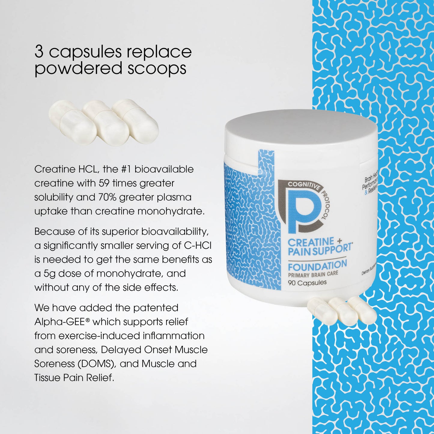 Creatine + Pain Support